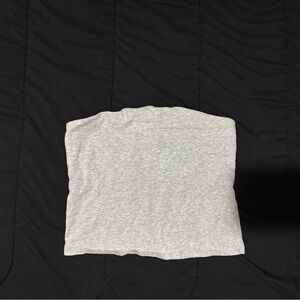 Gray tube top size large